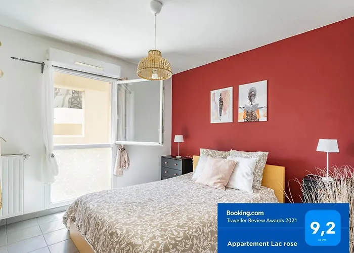 Appartement Lac Rose - Parking, Metro, Jusqu\'A 4 Personnes